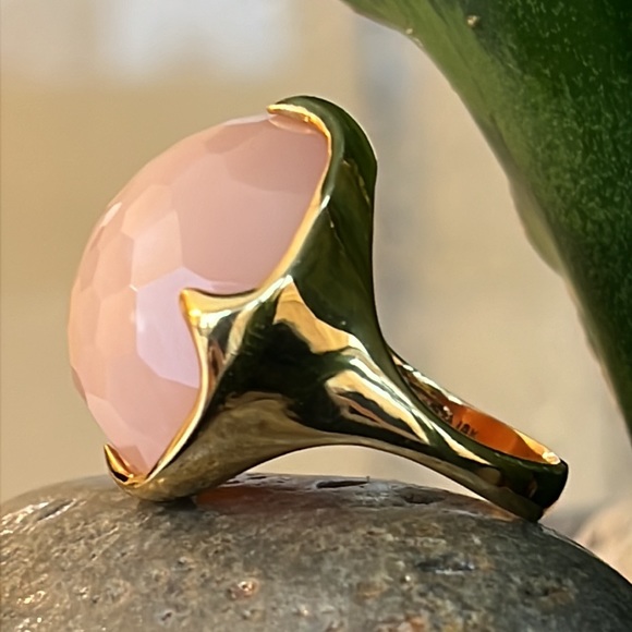 Ippolita 18 karat gold and opal king ring - Picture 11 of 14